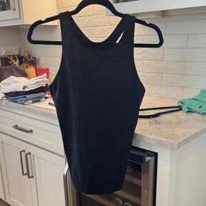 CRZ YOGA Black Racerback Tank Top